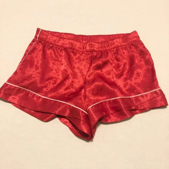 Victorias Secret Red Polka  Dot Valentines Day Sleep Shorts Size XS - Picture 16 of 16